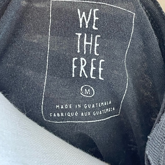 We The Free Charcoal Blouse - Picture 5 of 6